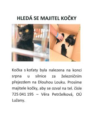 hledá se majitel