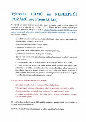 výstraha
