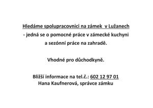 inzerát